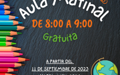 AULA MATINAL 2023/2024